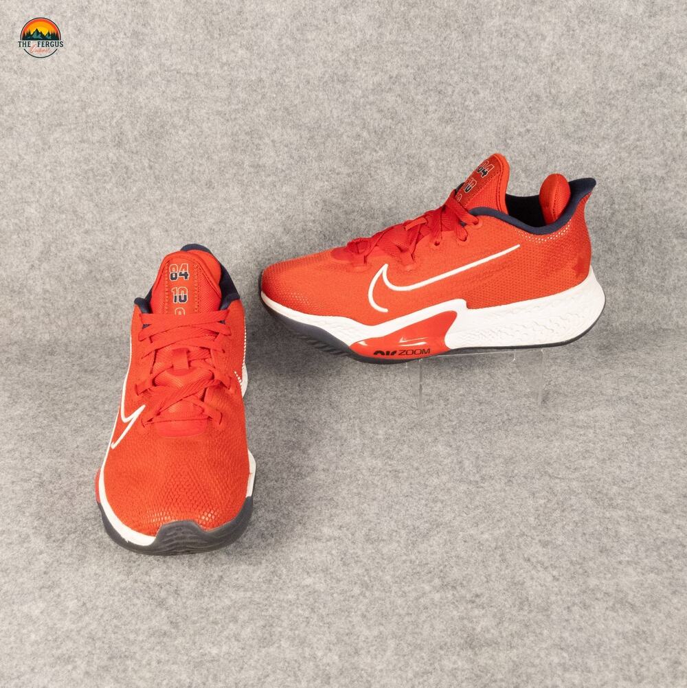 Nike Air Zoom BB NXT Basketball Shoes Red Lace-Up Gorpcore Athletic Men's Size 8
